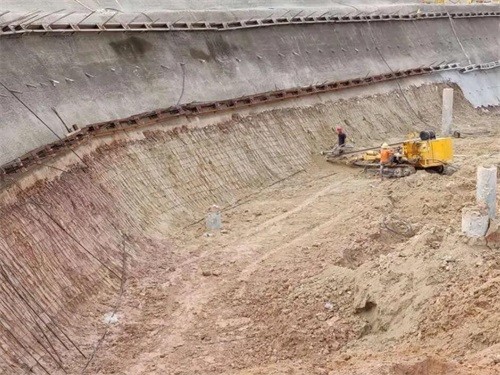 镇巴基坑边坡加固